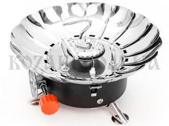 Горелка газовая INTERTOOL GS-0011 с защитой от ветра